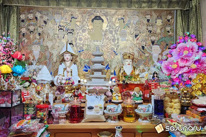 사주나루 꽃분이