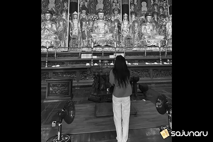 사주나루 백설화