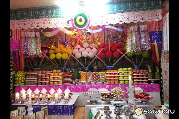 사주나루 천상화