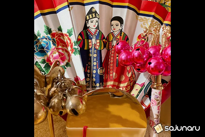 사주나루 은빛구슬