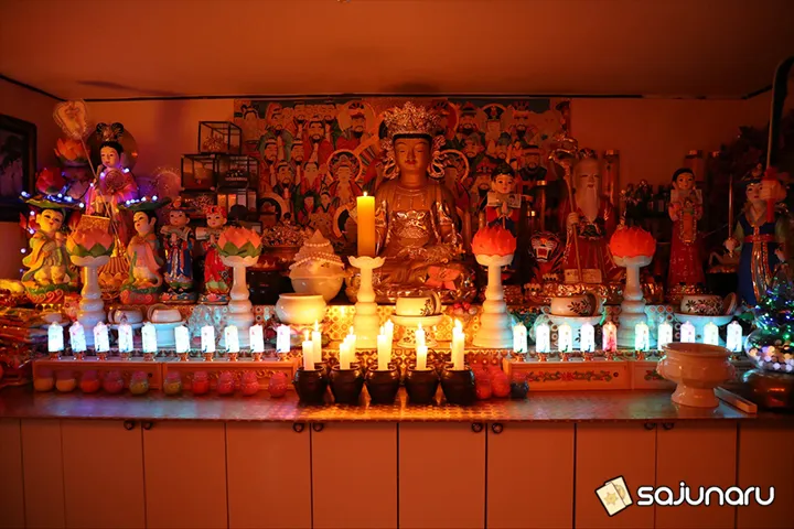 사주나루 산과물