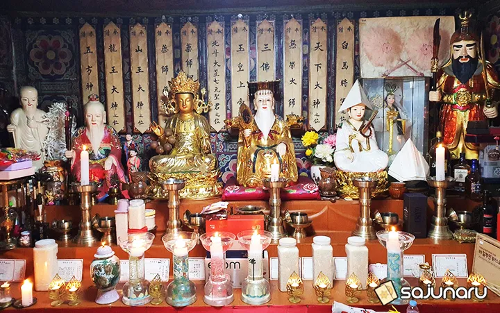 사주나루 녹두신녀